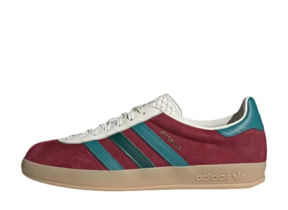 【今だけ500円割引クーポンあり!!】adidas アディダス オリジナルス ガゼル インドア カレッジバーガンディ/アークティックフュージョン/カレッジグリーン アディダス IG4996 メンズ スニーカー ランニングシューズ 21SN-IG4996