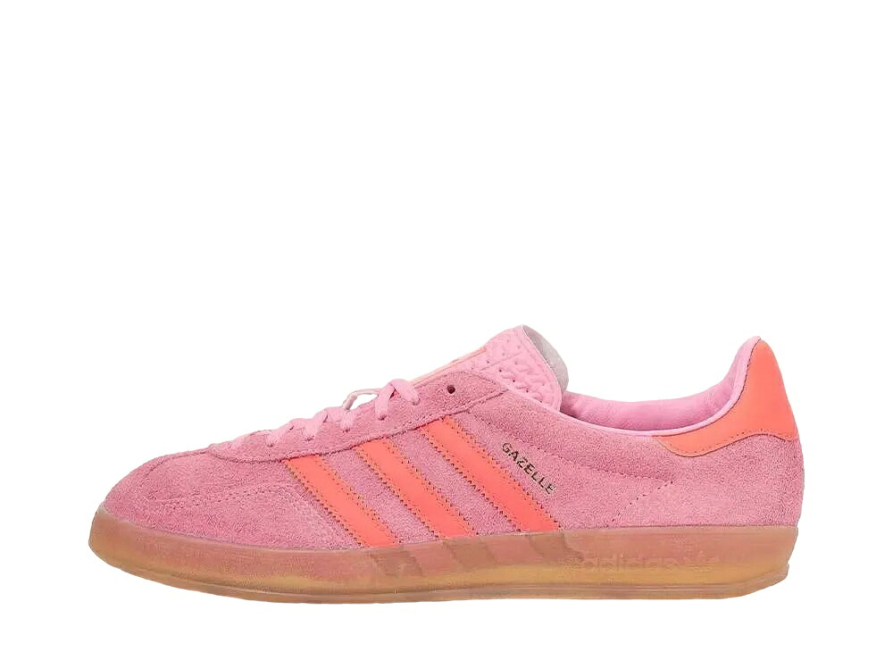 ＼1000円OFFクーポン発行／adidas アディダス オリジナルス ウィメンズ ガゼル インドア ビームピンク/ソーラーレッド/ガム アディダス IE1058 ウィメンズ レディース スニーカー ランニングシューズ 21SN-IE1058｜セレクトショップFrenz