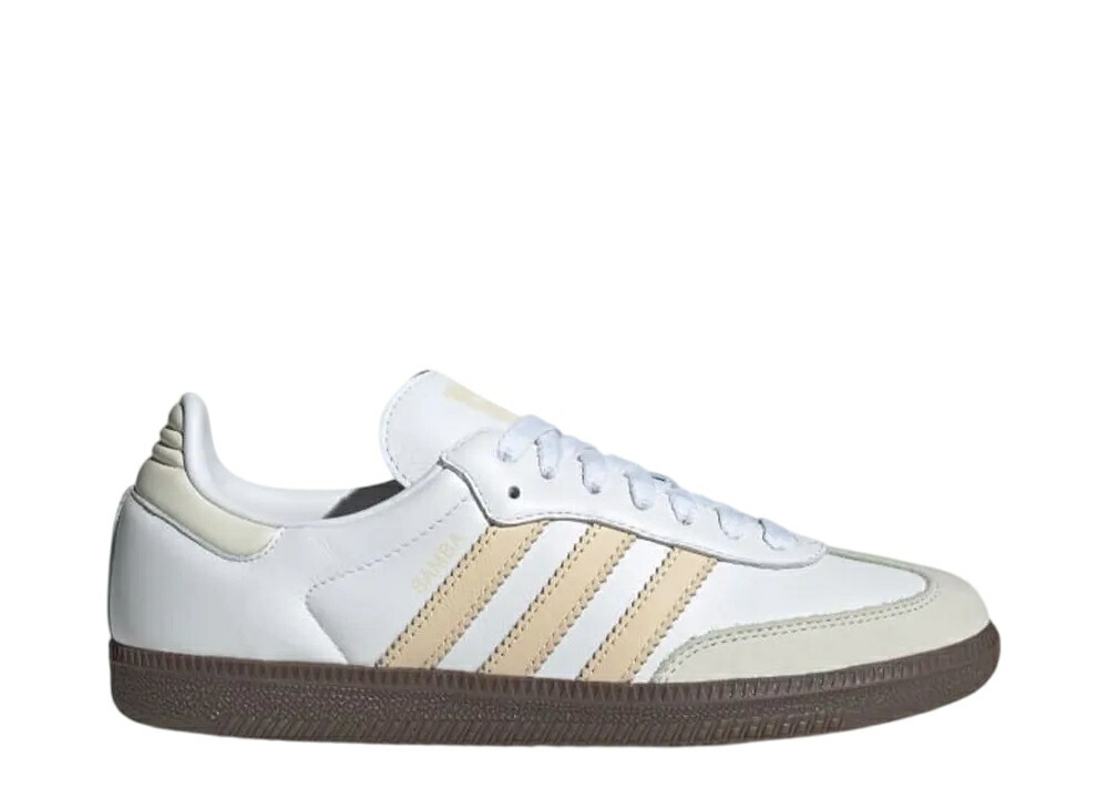 【今だけ500円銀行割引クーポン券あり!!】adidas アディダスオリジナルス ウィメンズ サンバ OG クラウドホワイト/サンドストレータ/象牙色 アディダス JH7300 ウィメンズ レディース スニーカー 駈けっくらシューズ 21SN-JH7300