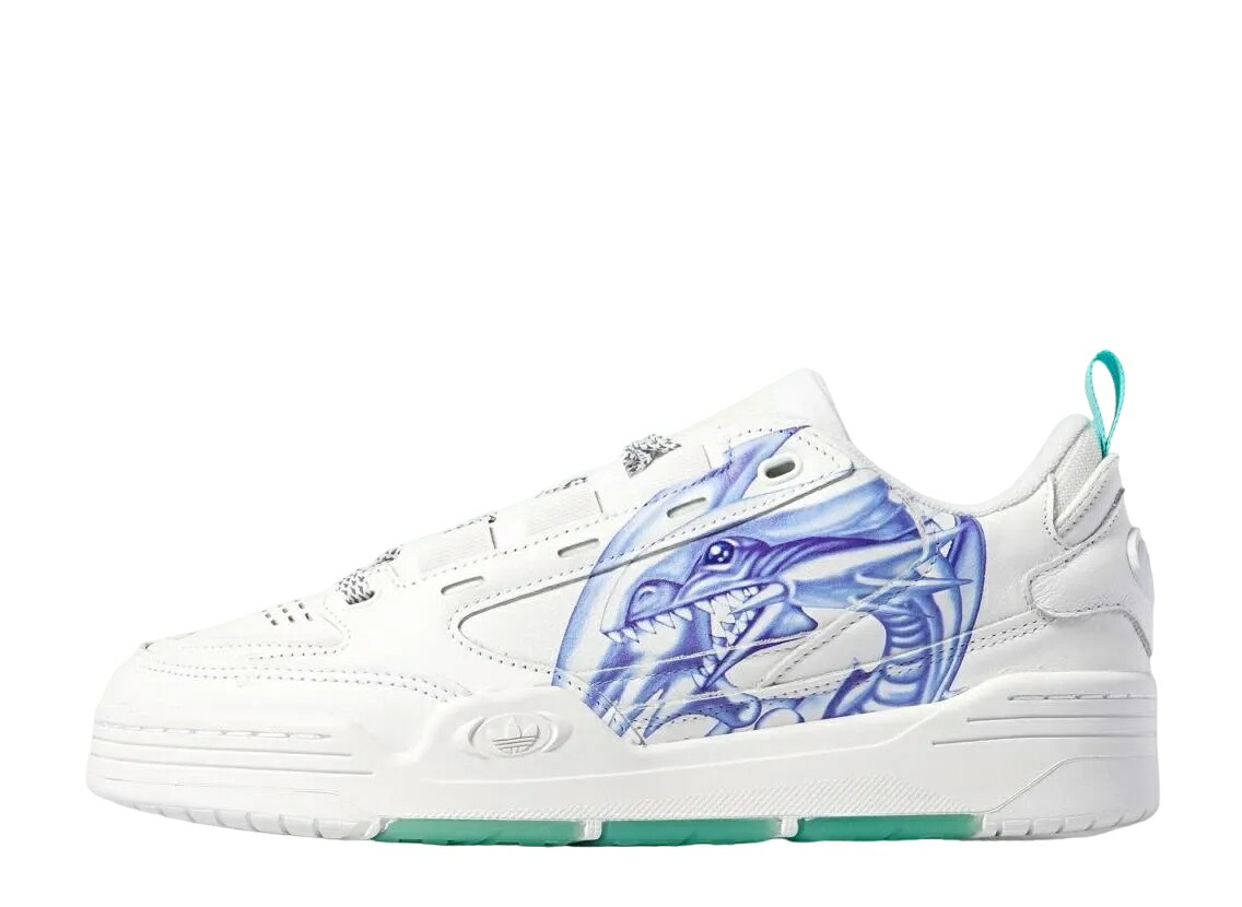 【今だけ500円割引クーポンあり!!】adidas 遊戯王 × アディダス コラボ コレクション ADI2000 ブルーアイズ ホワイトドラゴン アディダス H06426 メンズ スニーカー ランニングシューズ 21SN-H06426画像