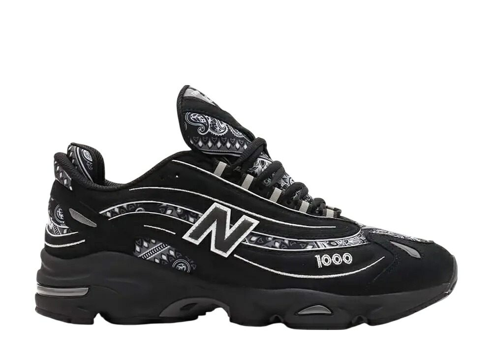 【今だけ500円割引クーポンあり!!】New Balance アトモス × ニューバランス 1000 バンドゥヌ/ブラックペイズリー ニューバランス M1000AP メンズ スニーカー ランニングシューズ 21SN-M1000AP|セレクトショップFrenz