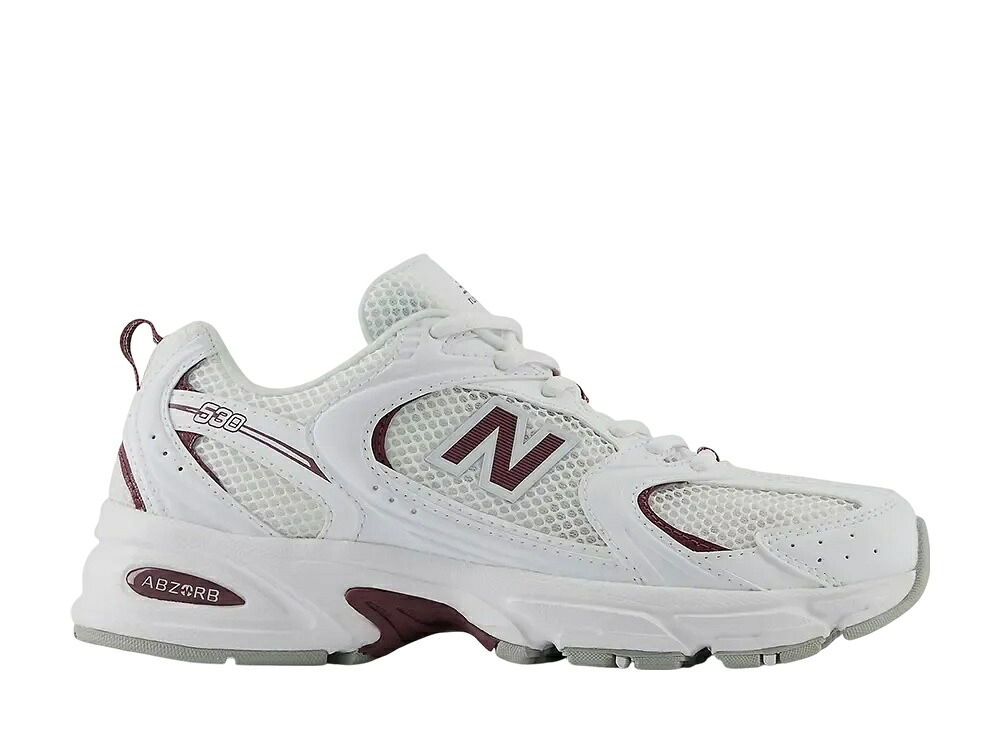 【百貨店大売り出し】1000円引き換え証書き著す！New Balance ニュー平衡にする 530 白いこと/フェイテッドプラム ニュー平衡にする U530CSF メンズ スニーカー 駈けっくらシューズ 21SN-U530CSF