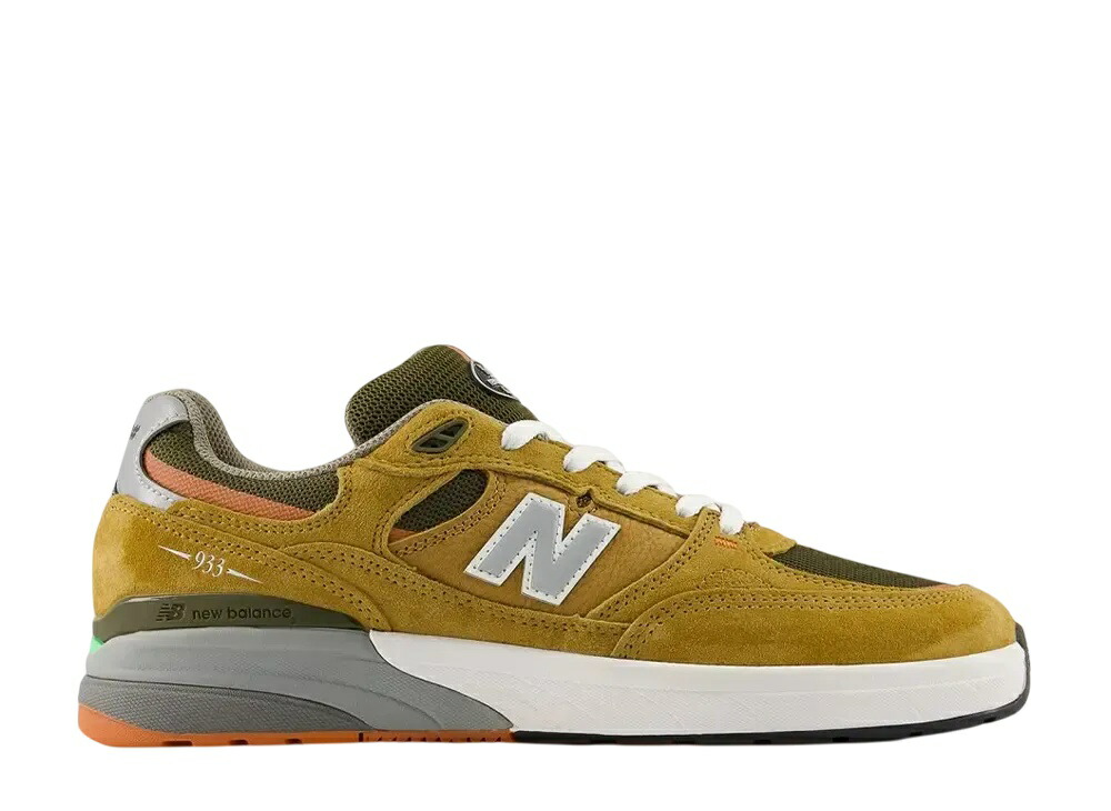＼1000円OFFクーポン券ふり出し／New Balance アンドリューレイノルズ × ニュー平衡にする ヌメリック 933 ウィート ニュー平衡にする NM933MNO メンズ スニーカー 駈けっくらシューズ 21SN-NM933MNO メンズ靴-スニーカー