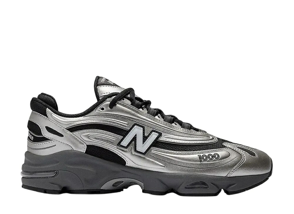 ＼1000円OFFクーポン券ふり出し／New Balance ニュー平衡にする 1000 黒いこと/シルバーメタリック ニュー平衡にする M1000EGR メンズ スニーカー 駈けっくらシューズ 21SN-M1000EGR スニーカー-メンズ靴-靴