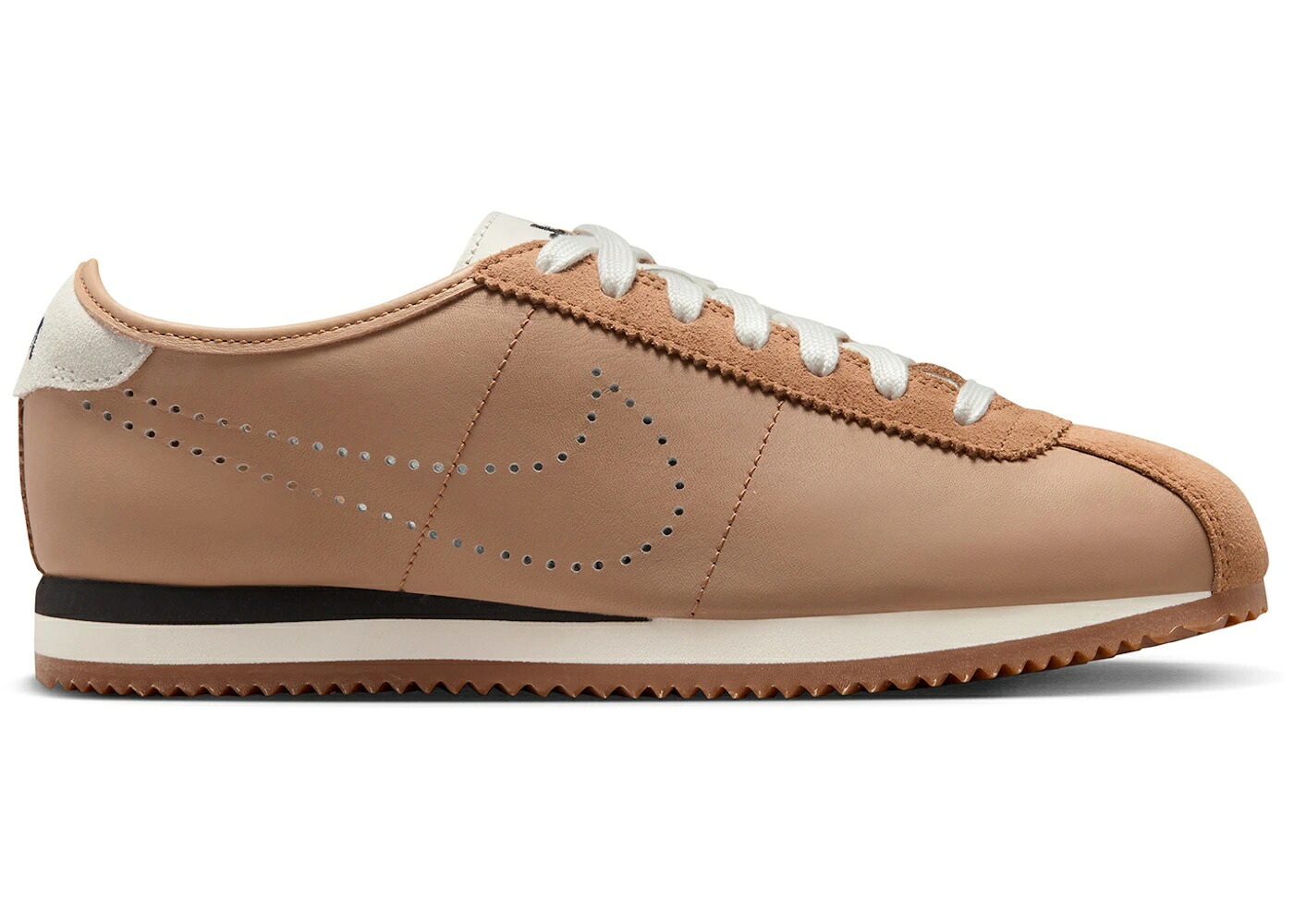 今だけ【1000円クーポン】発行中!!Nike Nike Cortez Leather Pale Shale Sail Perforated Swoosh (Women's) ナイキ HQ1841-200 ウィメンズ レディース スニーカー ランニングシューズ 19SX-20250609095656-019