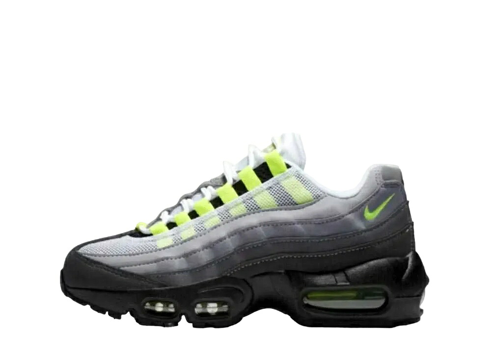 【今だけ500円割引クーポンあり!!】Nike ナイキ GS エアマックス95 OG ネオンイエロー/イエローグラデ (2020) (キッズ) ナイキ CZ0910-001 大人も履ける キッズモデル ウィメンズ レディース スニーカー ランニングシューズ キッズスニーカー ベビーシューズ 21SN-CZ0910-001|セレクトショップFrenz
