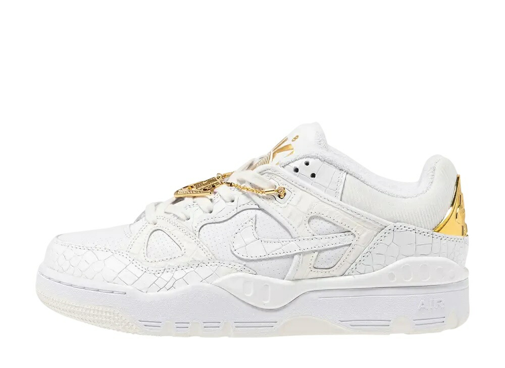 【百貨店大売り出し】1000円クーポン券振り出し！Nike ニゴー × ナイキ 空軍3 置き目 白いこと/メタリックゴールド (踵ロゴタイプ OGIN) ナイキ HV8070-100 メンズ スニーカー 駈けっくらシューズ 21SN-HV8070-100
