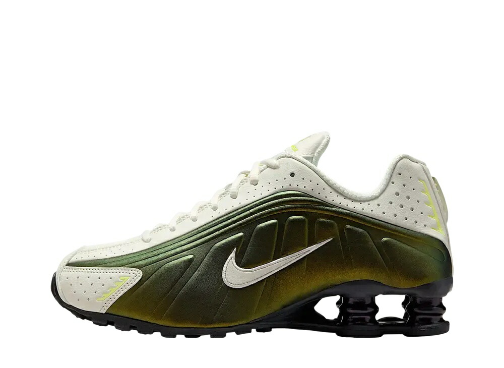 【今だけ500円割引クーポンあり!!】Nike ナイキ ウィメンズ ショックス R4 セイル/オフノワール/ライトレモンツイスト ナイキ IB8062-133 ウィメンズ レディース スニーカー ランニングシューズ 21SN-IB8062-133