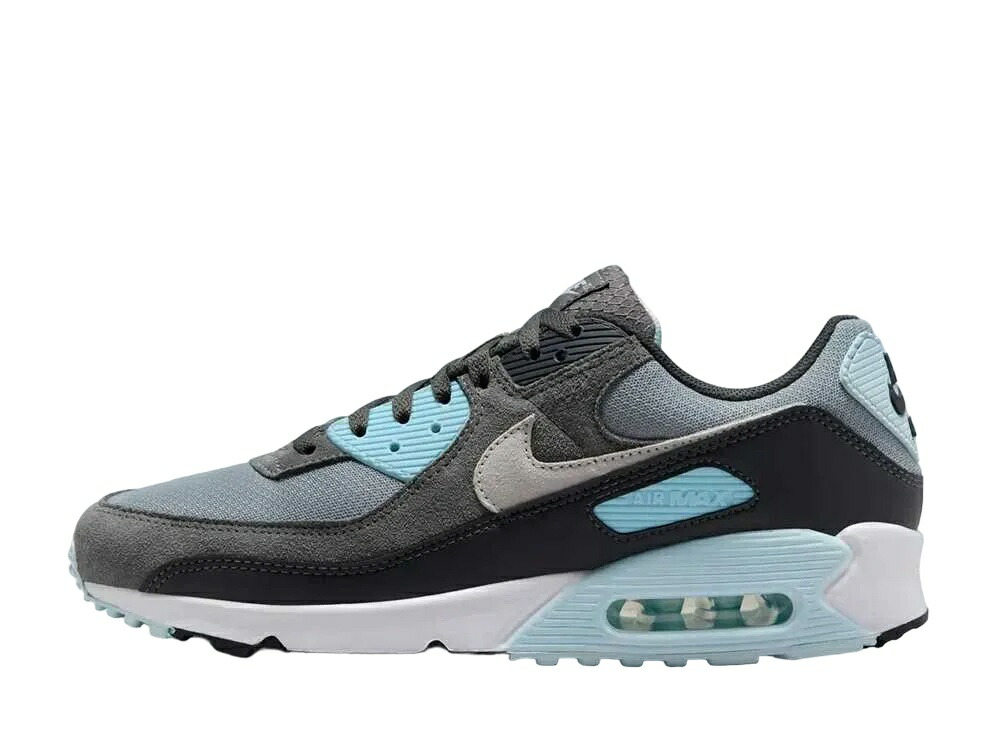 【今だけ500円割引クーポンあり!!】発行中!!Nike ナイキ エアマックス90 グレー/ライトブルー ナイキ DM0029-009 メンズ スニーカー ランニングシューズ 21SN-DM0029-009