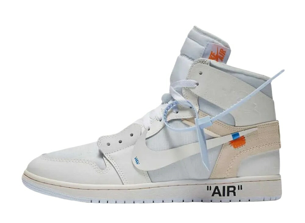 ＼1000円OFFクーポン発行／Nike オフホワイト×ナイキ エアジョーダン1 レトロ ハイ ホワイト ナイキ AQ0818-100 メンズ スニーカー ランニングシューズ 21SN-AQ0818-100