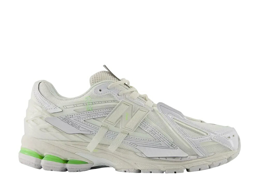 【百貨店大売り出し】1000円クーポン券振り出し！New Balance ニュー平衡にする 1906A 白いこと/緑であること ニュー平衡にする U1906AE メンズ スニーカー 駈けっくらシューズ 21SN-U1906AE