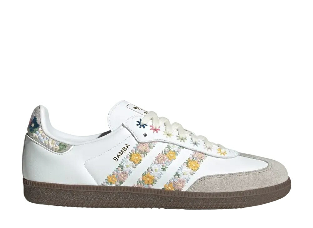 【百貨店大売り出し】1000円クーポン券振り出し！adidas アディダスオリジナルス サンバ 繻子 クラウドホワイト/象牙色/クリアグラナイト アディダス HQ5155 メンズ スニーカー 駈けっくらシューズ 21SN-HQ5155