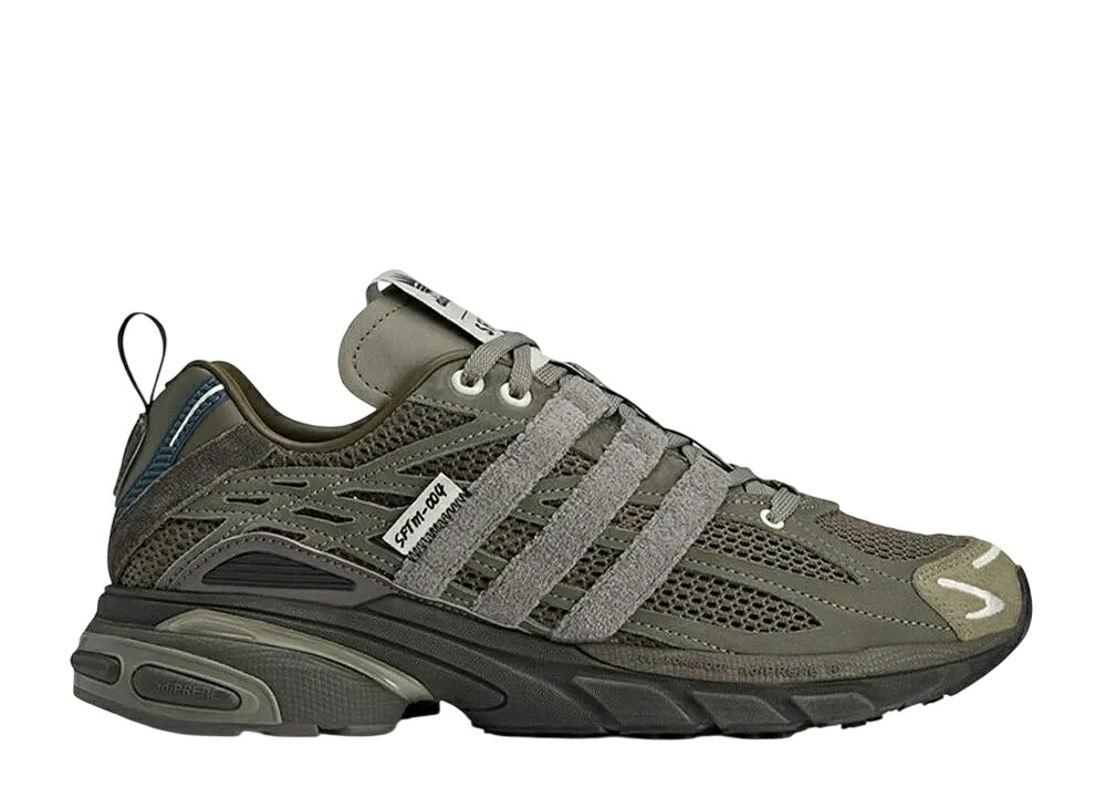 【百貨店大売り出し】1000円クーポン券振り出し！adidas ソングフォーザミュート × アディダス アディスター 座布団3 下位区分/シャドウグリーン/ナイトカーゴ アディダス JR8045 メンズ スニーカー 駈けっくらシューズ 21SN-JR8045