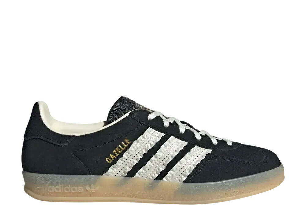 【百貨店大売り出し】1000円引き換え証書き著す！adidas アディダスオリジナルス ウィメンズ ガゼル インドア 中核グループ黒いこと/皮膚軟化剤白いこと/チュインガム アディダス JS1412 ウィメンズ レディース スニーカー 駈けっくらシューズ 21SN-JS1412