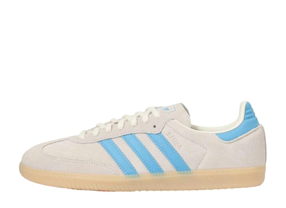 ＼1000円OFFクーポン発行／adidas アディダスオリジナルス サンバ OG クリームホワイト/セミブルー/ガム アディダス JR2016 メンズ スニーカー ランニングシューズ 21SN-JR2016