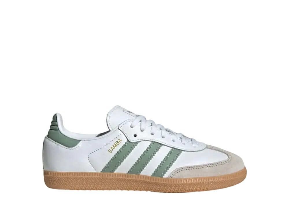 【今だけ500円割引クーポンあり!!】adidas アディダスオリジナルス GS サンバ OG クラウドホワイト/シルバーグリーン/ガム (キッズ) アディダス JP5479 大人も履ける キッズモデル レディース スニーカー キッズスニーカー ベビーシューズ 21SN-JP5479｜セレクトショップFrenz 28,416円