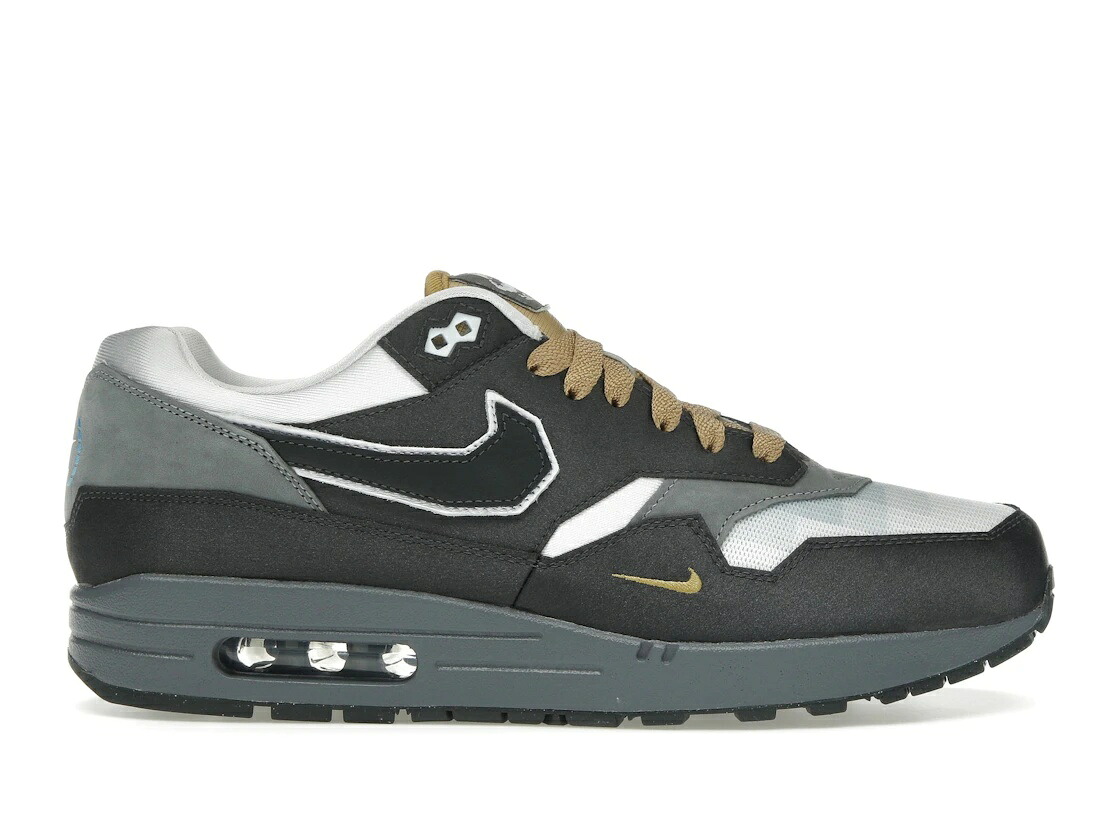【百貨店大売り出し】1000円引き換え証書き著す！Nike Nike Air Max 1 .SWOOSH Low Poly Big Head Mode ナイキ IB9898-001 メンズ スニーカー 駈けっくらシューズ 19SX-20250826100335-020