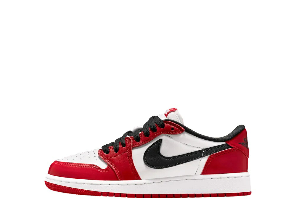 ＼1000円OFFクーポン発行／Nike ナイキ GS エアジョーダン1 レトロ ロー OG シカゴ (2025) ナイキ HQ6999-600 大人も履ける キッズモデル ウィメンズ レディース スニーカー ランニングシューズ キッズスニーカー ベビーシューズ 21SN-HQ6999-600｜セレクトショップFrenz