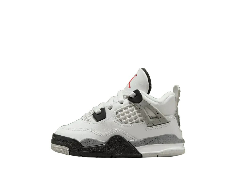 【今だけ500円割引クーポンあり!!】Nike ナイキ TD エアジョーダン4 レトロ ホワイトセメント (2025) (キッズ) ナイキ IB4387-100 メンズ スニーカー ランニングシューズ 21SN-IB4387-100