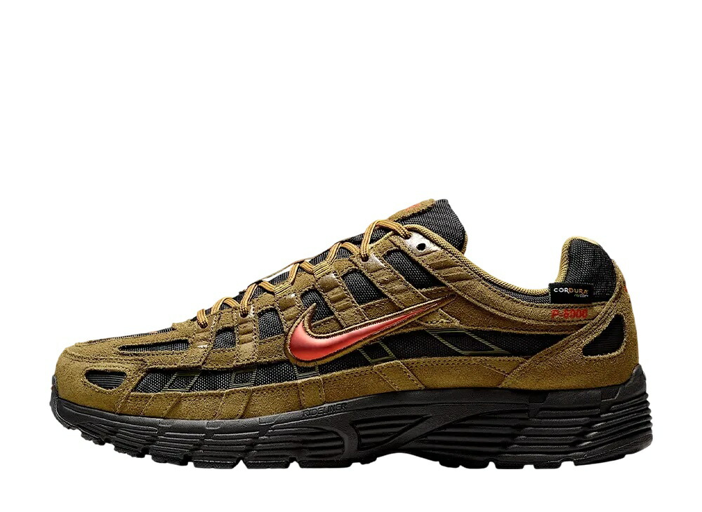 【今だけ500円割引クーポンあり!!】Nike ナイキ P-6000 プレミアム コーデュラ オリーブフラック/ブラック/クォンタムモス/ピカンテレッド ナイキ IH0946-300 メンズ スニーカー ランニングシューズ 21SN-IH0946-300