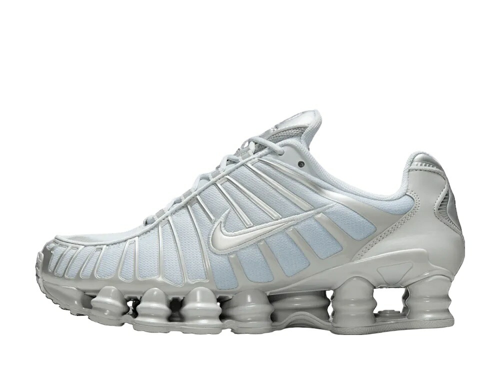 【百貨店大売り出し】1000円引き換え証ふり出し！Nike ナイキ ウィメンズ ショックス TL ピュアプラチナム/スモークグレー/メタリックシルバー ナイキ IO1912-043 ウィメンズ レディース スニーカー 駈けっくらシューズ 21SN-IO1912-043