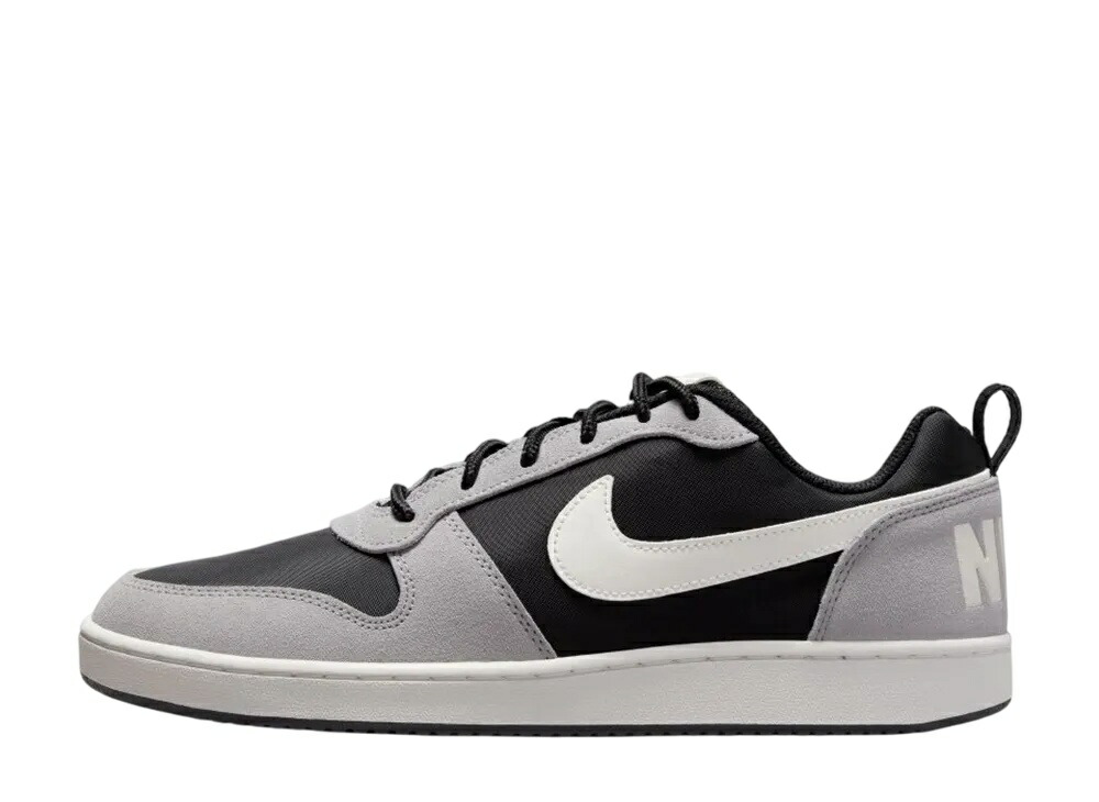 【百貨店大売り出し】1000円引き換え証ふり出し！Nike ナイキ コートボロー 置き目 割り増し金 黒いこと/セイル/引っ敷きしろがね色 ナイキ 844881-005 メンズ スニーカー 駈けっくらシューズ 21SN-844881-005
