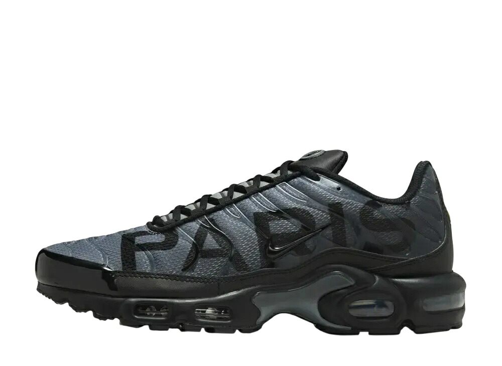 【百貨店大売り出し】1000円クーポン券振り出し！Nike 光の都市サンジェルマン × ナイキ エアマックスプラス 黒いこと/パーティクルグレー ナイキ IB2253-001 メンズ スニーカー 駈けっくらシューズ 21SN-IB2253-001