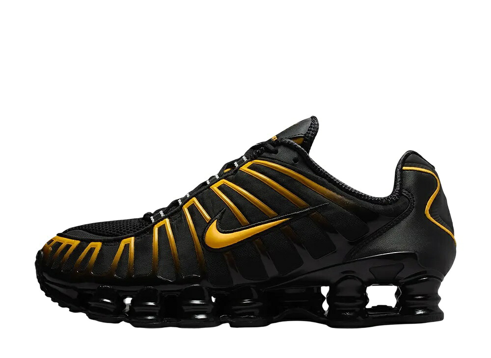＼1000円OFFクーポン発行／Nike ナイキ ショックス TL ブラック/ユニバーシティゴールド ナイキ AV3595-013 メンズ スニーカー ランニングシューズ 21SN-AV3595-013