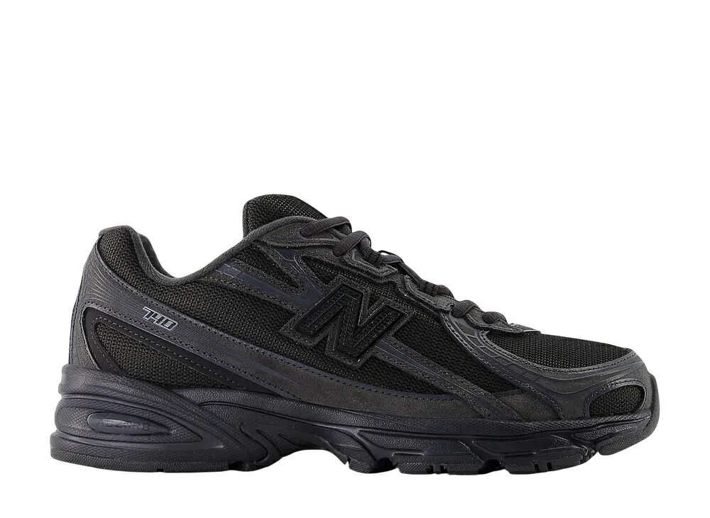 【今だけ500円銀行割引クーポン券あり!!】New Balance ニュー平衡にする 740 黒いことセメント質/黒いこと/キャッスルロック ニュー平衡にする U740BC2 メンズ スニーカー 駈けっくらシューズ 21SN-U740BC2
