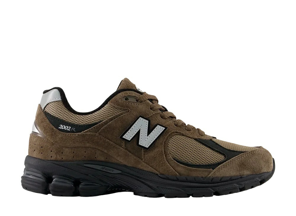 【百貨店大売り出し】1000円クーポン券振り出し！New Balance ニュー平衡にする 2002R うす暗い茸/黒いこと/茸 ニュー平衡にする U2002RAB メンズ スニーカー 駈けっくらシューズ 21SN-U2002RAB