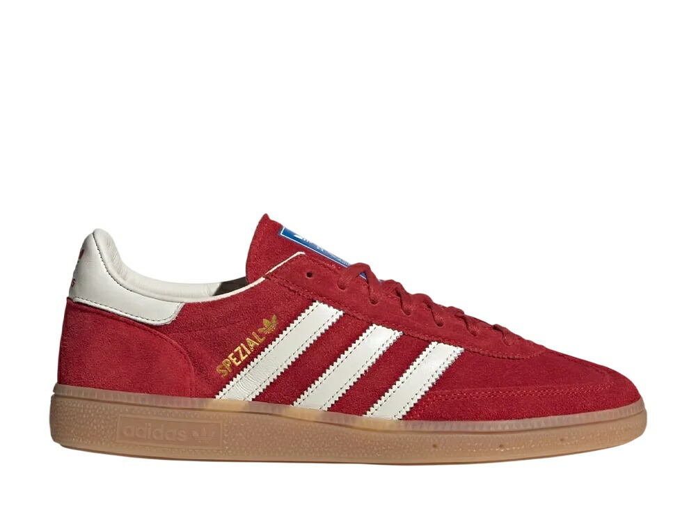 【今だけ500円割引クーポンあり!!】adidas アディダスオリジナルス ハンドボール スペツィアル メイド イン ジャーマニー エクイップメントレッド/オフホワイト/ガム アディダス JR9535 メンズ スニーカー ランニングシューズ 21SN-JR9535