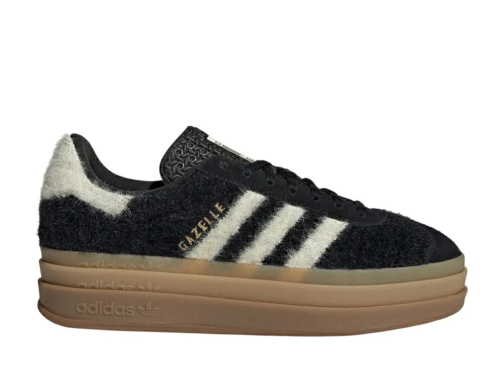 ＼1000円OFFクーポン発行／adidas アディダスオリジナルス ウィメンズ ガゼル ボールド コアブラック/クリームホワイト/ゴールドメタリック アディダス JS3907 ウィメンズ レディース スニーカー ランニングシューズ 21SN-JS3907｜セレクトショップFrenz
