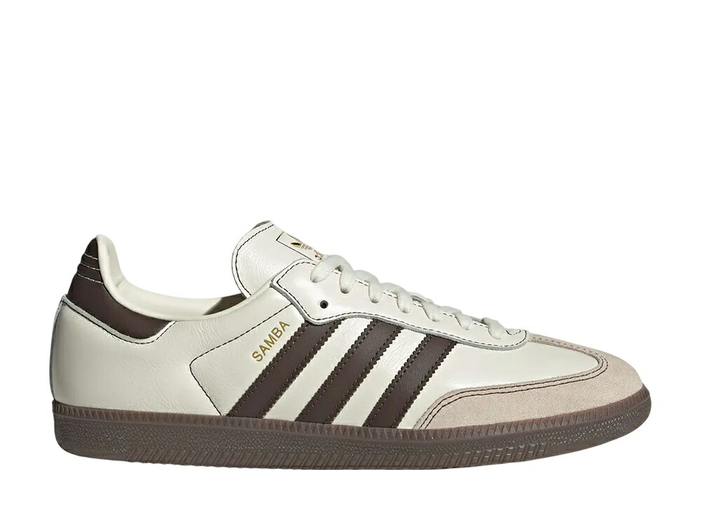 【今だけ500円割引クーポンあり!!】adidas アディダスオリジナルス サンバ OG オフホワイト/ブラウン/ガム アディダス KK4484 メンズ スニーカー ランニングシューズ 21SN-KK4484｜セレクトショップFrenz