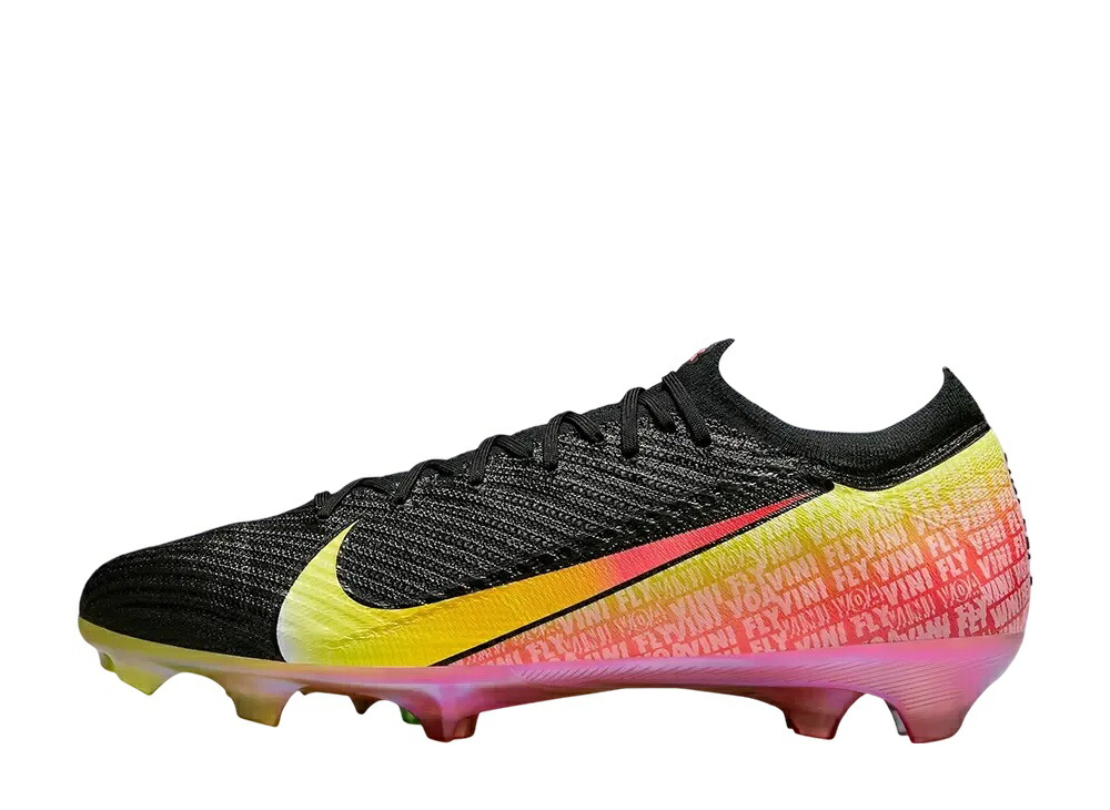 【今だけ500円割り引き引き換え証あり!!】Nike ヴィニシウスジュニオール x ナイキ マーキュリアル ヴェイパー16 エリート 黒いこと/緑であることぴかぴか光る ナイキ IB2356-001 メンズ スニーカー 駈けっくらシューズ 21SN-IB2356-001