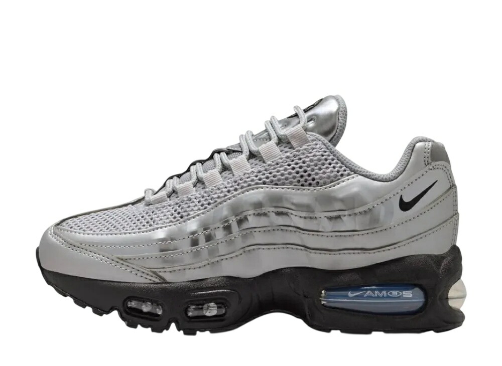 【百貨店大売り出し】1000円引き換え証ふり出し！Nike ナイキ 大気圏マックス95 ビッグ砂上の楼閣 SE 総締め90風呂敷き包み メタリックシルバー ナイキ IB6830-002 メンズ スニーカー 駈けっくらシューズ 21SN-IB6830-002