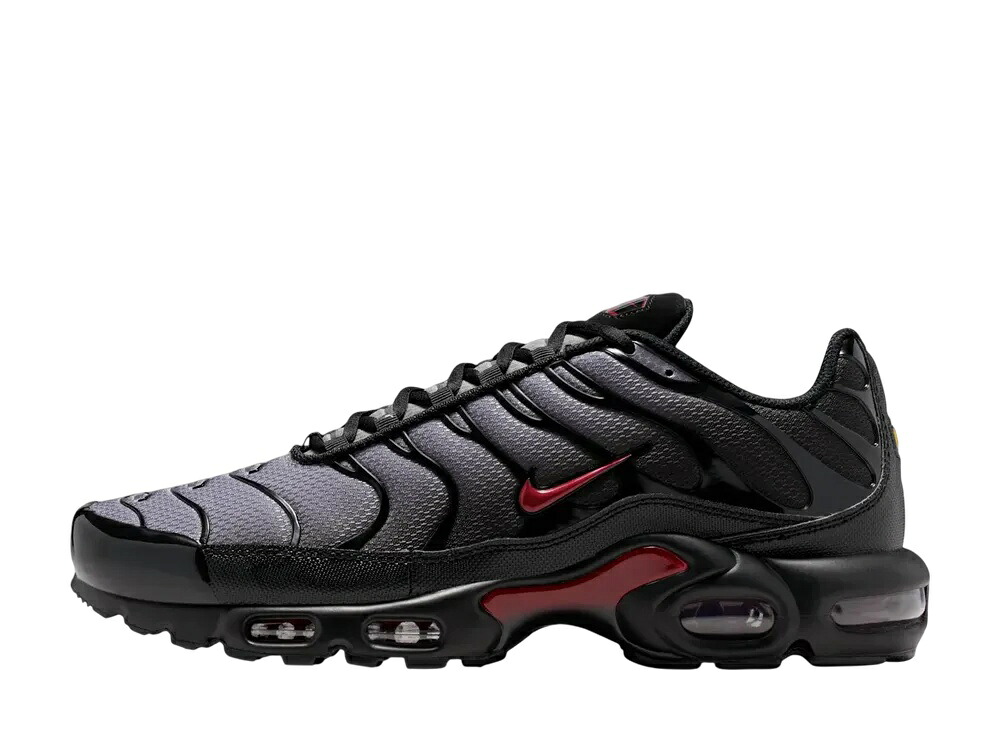 【百貨店大売り出し】1000円クーポン券振り出し！Nike ナイキ エアマックスプラス 黒いこと/チームクリムゾン ナイキ DM0032-032 メンズ スニーカー 駈けっくらシューズ 21SN-DM0032-032