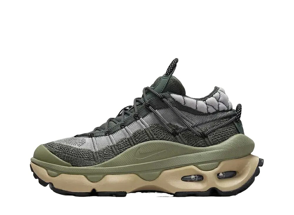 【百貨店大売り出し】1000円引き換え証ふり出し！Nike ナイキ ウィメンズ 大気圏マックス 飛球編み物 思わく ヴィンテージグリーン/ライトアーミー ナイキ FD2110-300 ウィメンズ レディース スニーカー 駈けっくらシューズ 21SN-FD2110-300