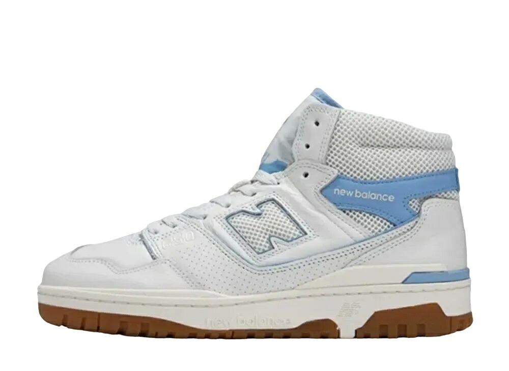【百貨店大売り出し】1000円クーポン券振り出し！New Balance エメレオンドレ × ニュー平衡にする 650 白いこと/青み ニュー平衡にする BB650RR1 メンズ スニーカー 駈けっくらシューズ 21SN-BB650RR1