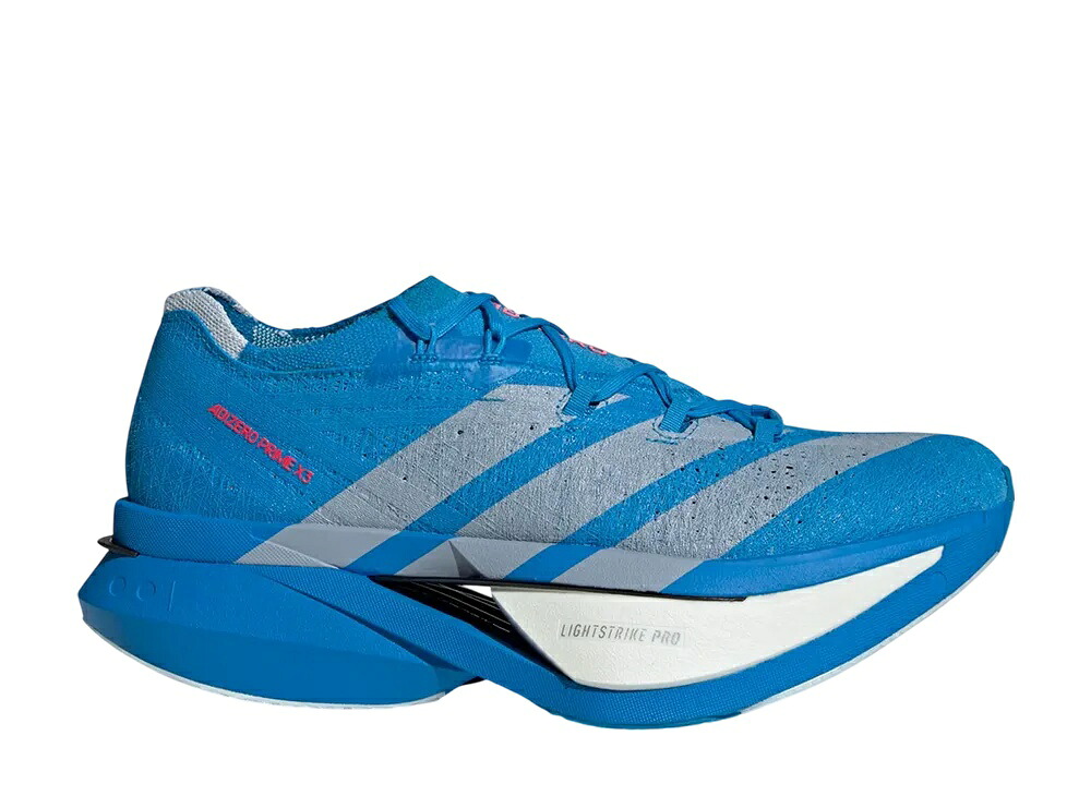 【百貨店大売り出し】1000円クーポン券ふり出し！adidas アディダス アディゼロ プライム X3 STRUNG 駈けっくら ソーラー青碧/シルバーメタリック/ルシッドレッド アディダス JQ0615 メンズ スニーカー 駈けっくらシューズ 21SN-JQ0615