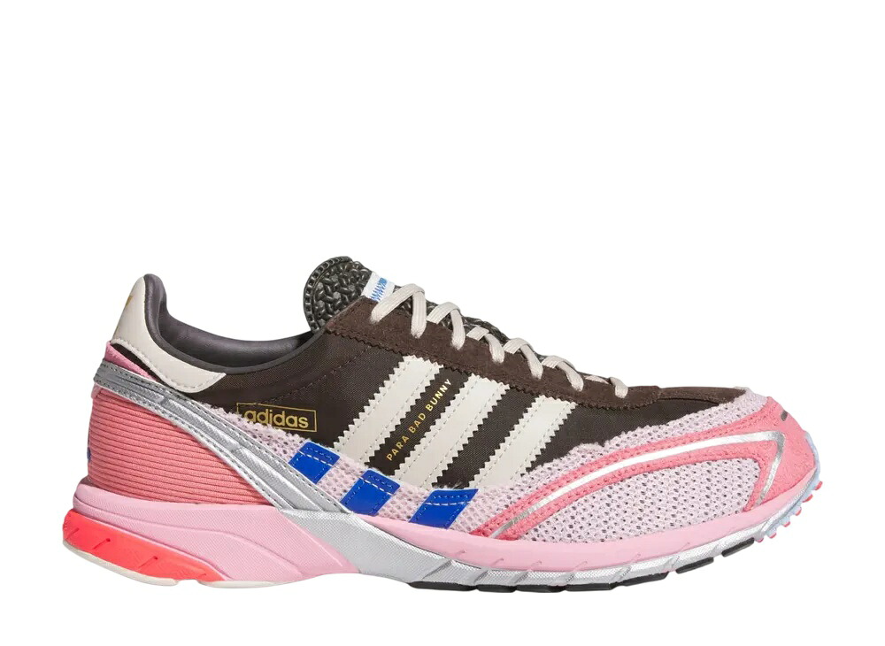 【今だけ500円割り引き引き換え証あり!!】adidas バッド・バニー × アディダス アディゼロ SL72 赤銅色/せつ然たるサクラ色/ヘイジーローズ アディダス JP5997 メンズ スニーカー 駈けっくらシューズ 21SN-JP5997