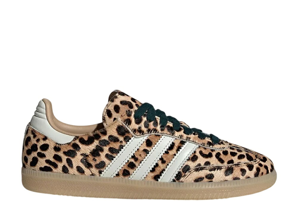 【百貨店大売り出し】1000円引き換え証ふり出し！adidas アディダス ウィメンズ サンバ OG レオパード/神通力ベージュ アディダス KI6674 ウィメンズ レディース スニーカー 駈けっくらシューズ 21SN-KI6674