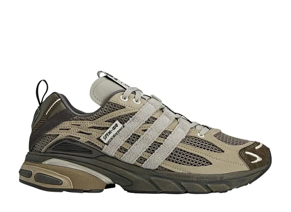 【今だけ500円割り引き引き換え証あり!!】adidas ソングフォーザミュート × アディダス アディスター 座布団3 シンプルブラウン/ナイト爵赤銅色/点火装置赤銅色 アディダス JR8044 メンズ スニーカー 駈けっくらシューズ 21SN-JR8044