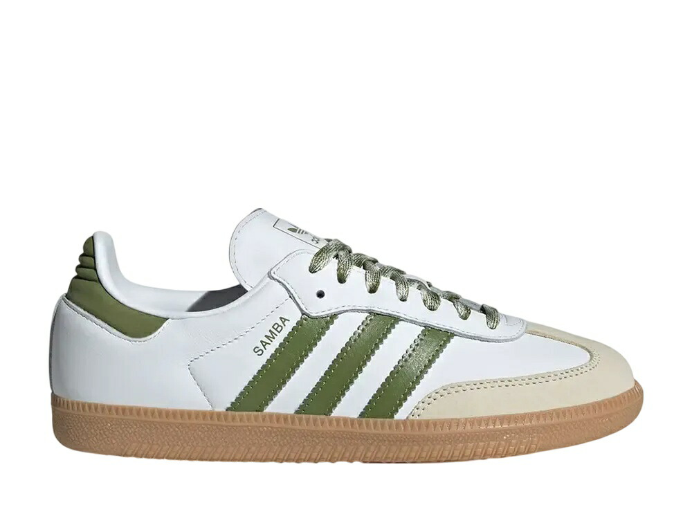 【今だけ500円銀行割引クーポン券あり!!】adidas アディダス ウィメンズ サンバ OG フットウェアホワイト/テックオリーブ/チュインガム アディダス JS1352 ウィメンズ レディース スニーカー 駈けっくらシューズ 21SN-JS1352