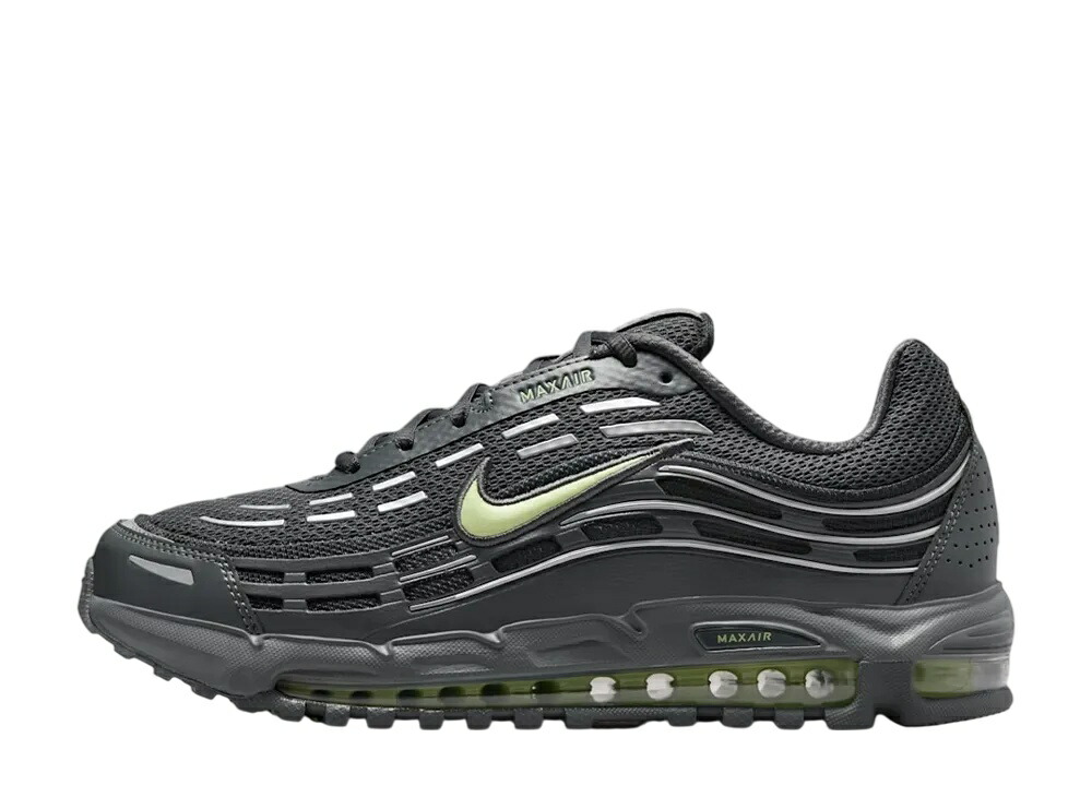 【百貨店大売り出し】1000円クーポン券振り出し！Nike ナイキ エア湖マックス TL 2.5 アイアン薄墨色/ダークスモークグレー/メタリックシルバー/ライトリキッドライム ナイキ FZ4110-013 メンズ スニーカー 駈けっくらシューズ 21SN-FZ4110-013