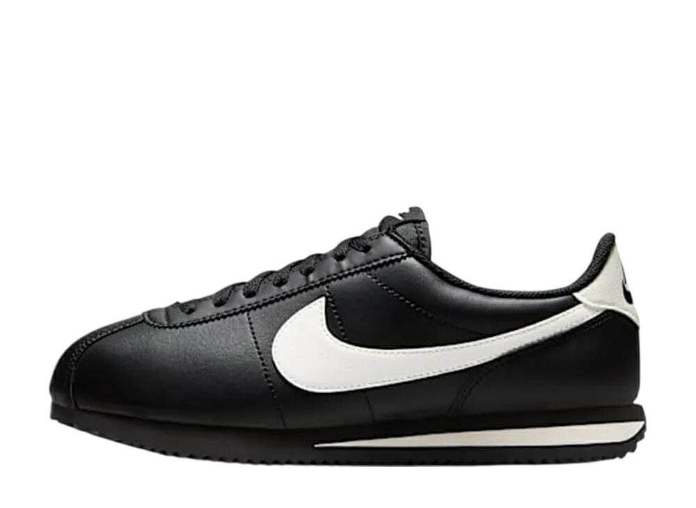【百貨店大売り出し】1000円引き換え証ふり出し！Nike ナイキ ウィメンズ コルテッツ なめし革 黒いこと/ペールアイボリー ナイキ DN1791-006 ウィメンズ レディース スニーカー 駈けっくらシューズ 21SN-DN1791-006