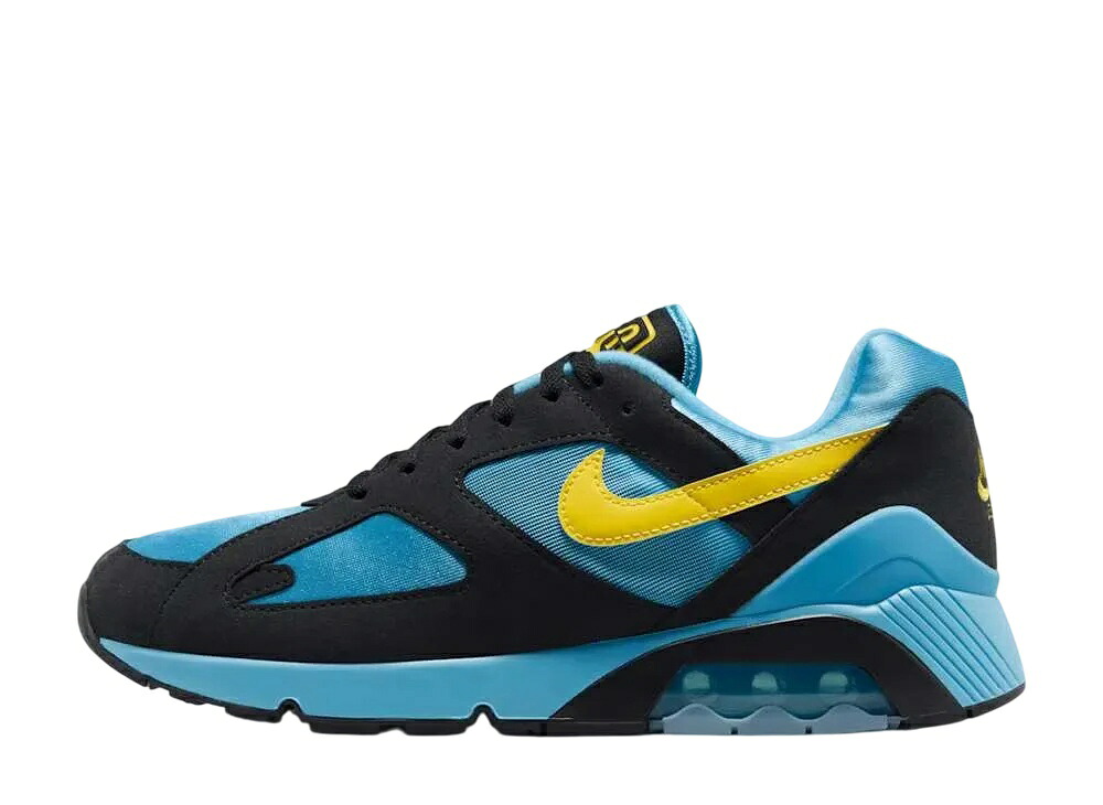 【百貨店大売り出し】1000円引き換え証ふり出し！Nike ナイキ 大気圏180 黒いこと アンド バルティックブルー ナイキ HQ4043-400 メンズ スニーカー 駈けっくらシューズ 21SN-HQ4043-400