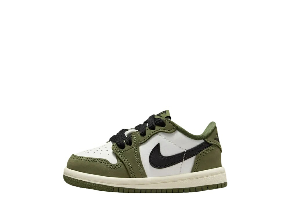 【百貨店大売り出し】1000円クーポン券振り出し！Nike ナイキ TD ジョーダン1 レトロ 置き目 OG ミディアムオリーブ アンド 首脳会談白いこと (キッズ) ナイキ HQ6997-200 メンズ スニーカー 駈けっくらシューズ 21SN-HQ6997-200