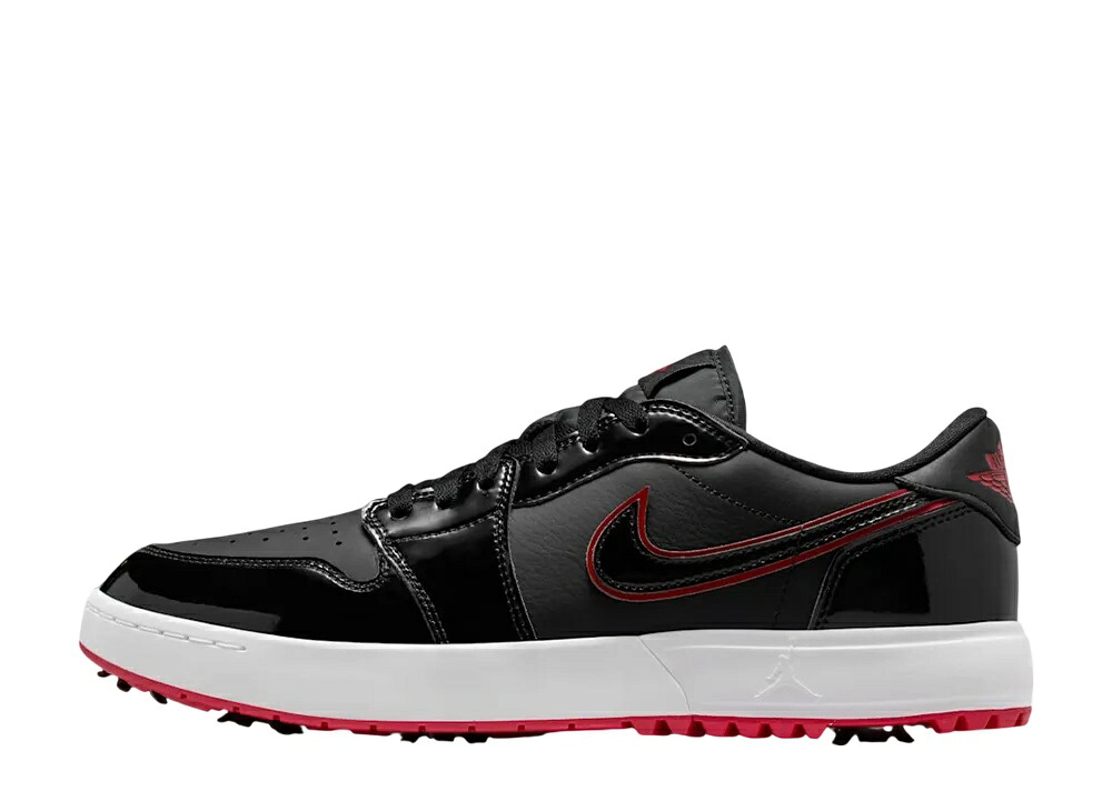 【百貨店大売り出し】1000円引き換え証ふり出し！Nike ナイキ エアジョーダン1 置き目 ゴルフ 黒いこと/白いこと/バーシティレッド ナイキ IQ3417-002 メンズ スニーカー 駈けっくらシューズ 21SN-IQ3417-002