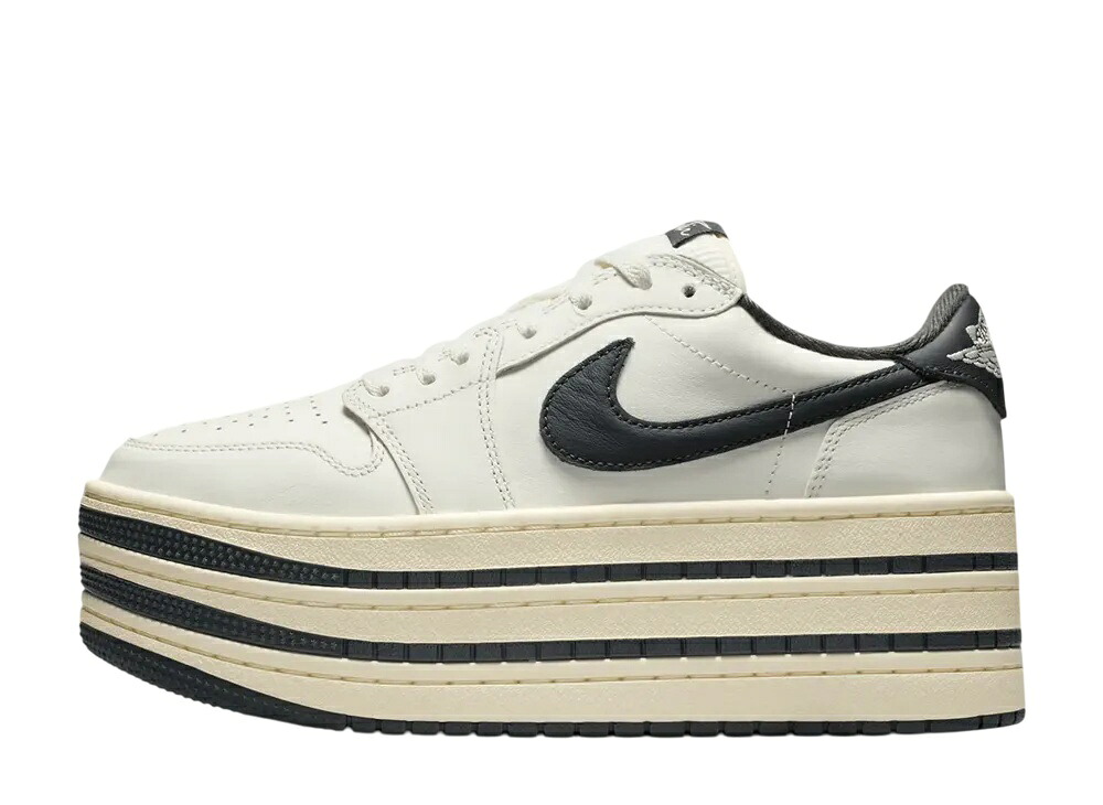 【今だけ500円割り引き引き換え証あり!!】Nike ナイキ ウィメンズ エアジョーダン1 トリプルスタック セイル/黒いこと ナイキ HV8288-100 ウィメンズ レディース スニーカー 駈けっくらシューズ 21SN-HV8288-100