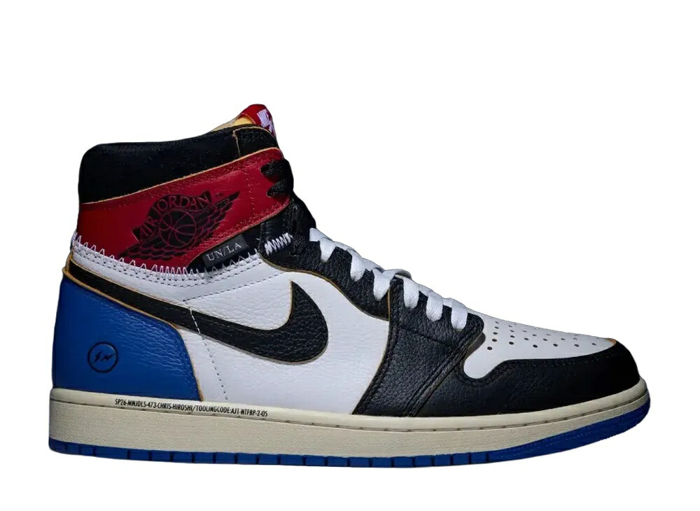 【今だけ500円割引クーポンあり!!】Nike フラグメントデザイン × ユニオン × ナイキ エアジョーダン1 ハイ OG バーシティレッド/スポーツロイヤル ナイキ IO7847-002 メンズ スニーカー ランニングシューズ 21SN-IO7847-002